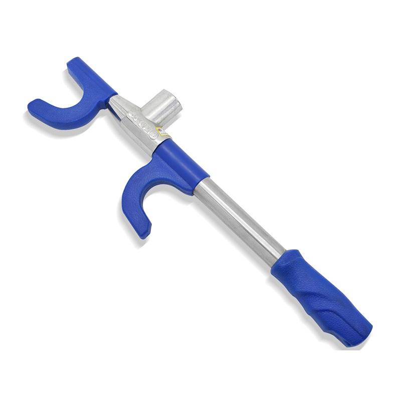 Tacticraft SYH1850 Top Hook M<i></i>etal Steering Wheel Lock - Universal Car Anti-Theft Device